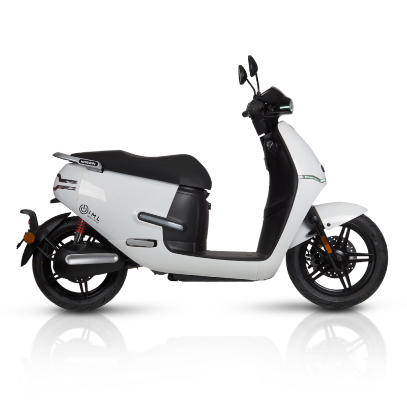 Motocykl elektryczny Horwin Ek3 biały iamelectric